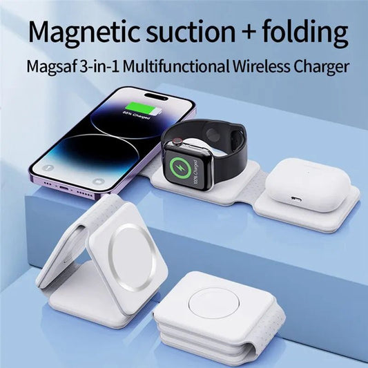 iTOM™  3 in 1 Magnetic Wireless Fast Charger